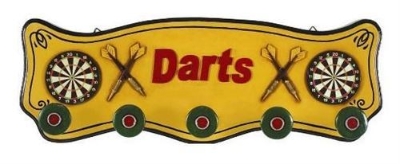 Image sur Support à manteau Darts 
