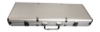 Closed aluminum poker chip case, 500-chip capacity