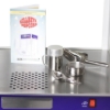 Popcorn machine measuring cups and scoop