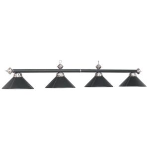 Image de B78-LTHR BLK | 4 LT-54" BILLIARD LIGHT-LEATHER/BLACK