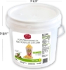 Yellow coconut oil tub 3.785L dimensions