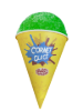 Image sur Bullseye popcorn - Sirop de cône glacé saveur Lime 3.8L